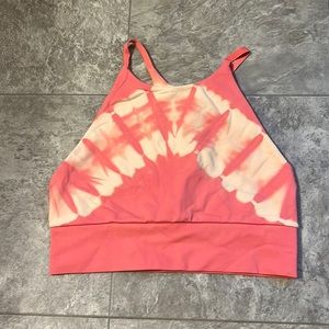 Coral JoyLab sports bra/crop top